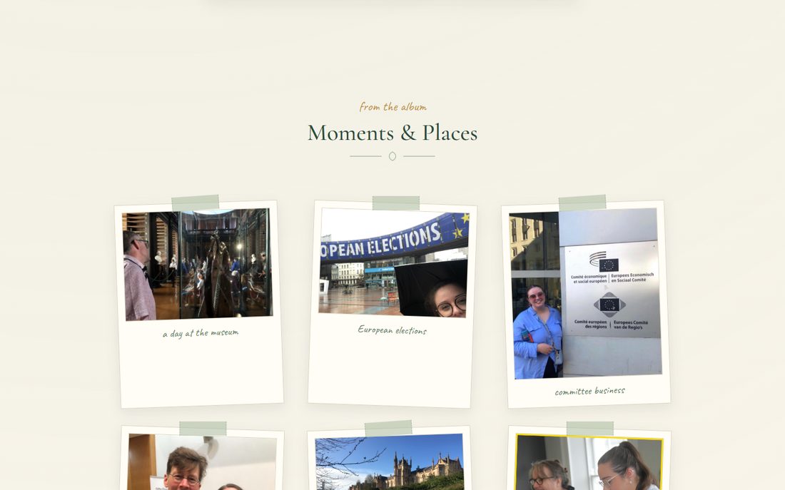 Dúirt Dara — Moments & Places section
