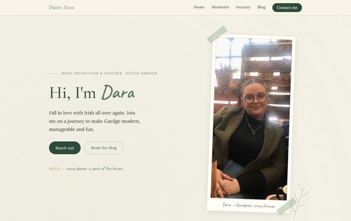 Dúirt Dara website